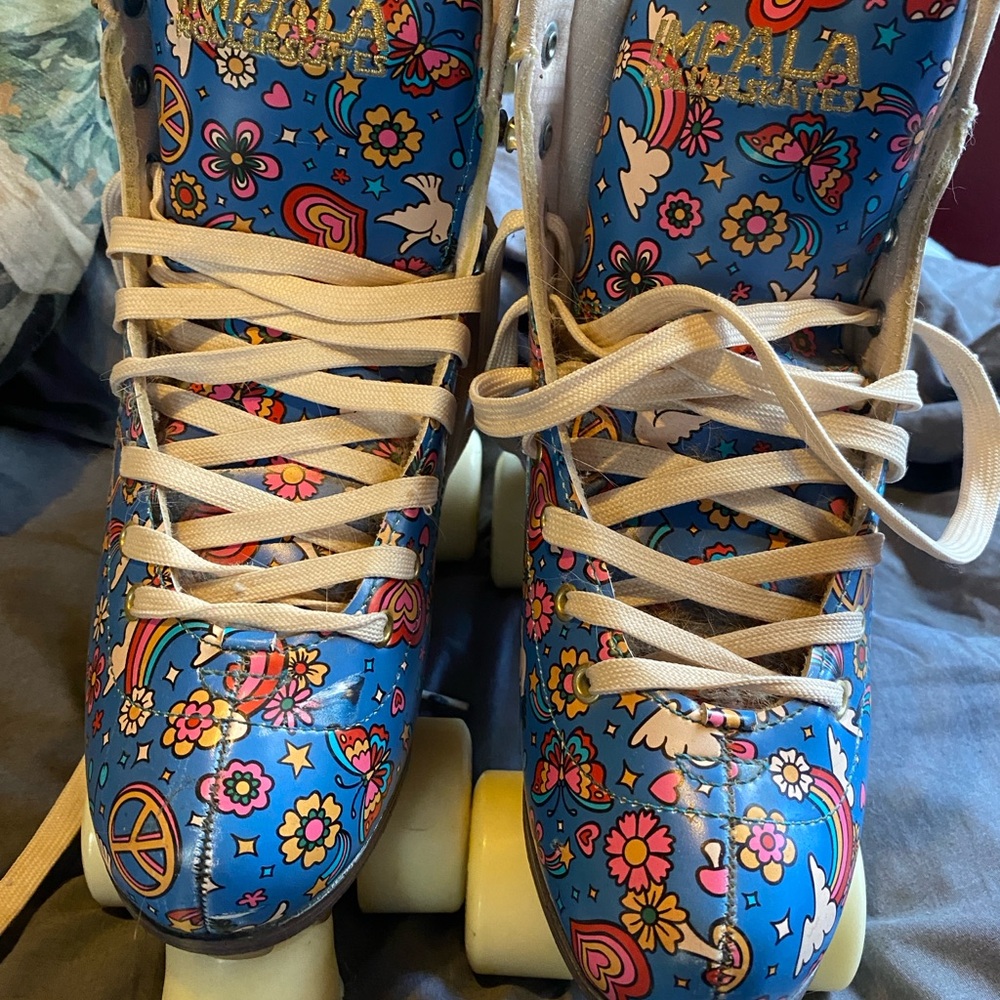 Colorful Roller Skates with Fun Patterns